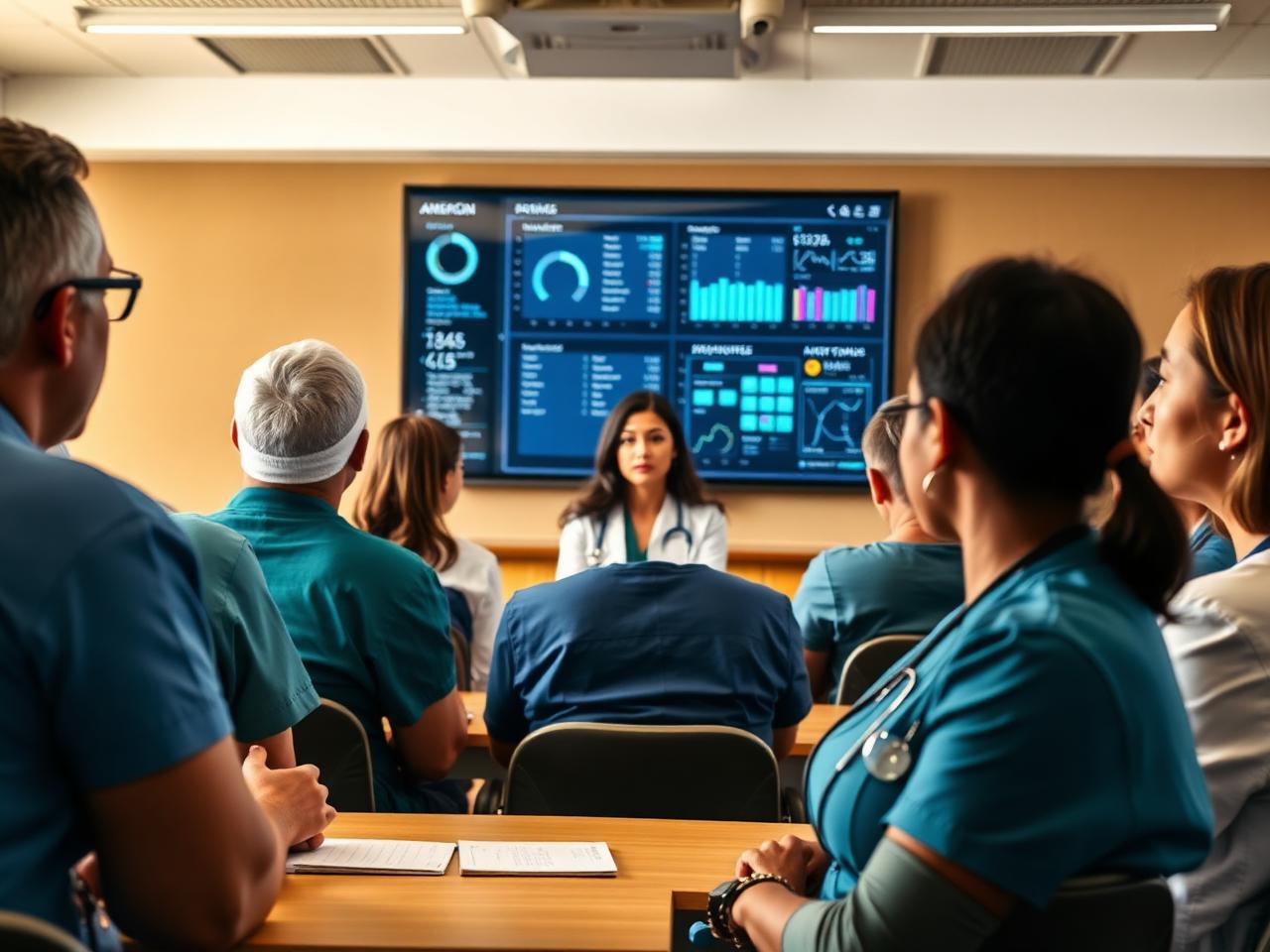 Turma em curso presencial de IA aplicada à saúde